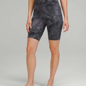 Lululemon Align High Rise Short with Pockets 8" NEW WITH TAGS Gray Diamond Dye